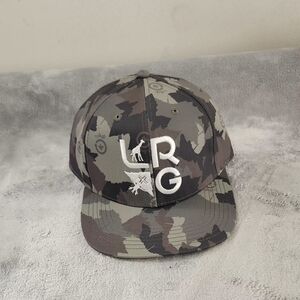 Lifted Research Group (LRG) “Stacked Logo Snapback” Hat.